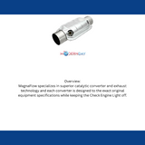 MagnaFlow universal catalytic converter stainless steel CARB compliant OBDII 94169