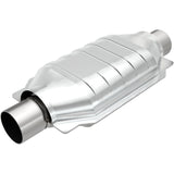 MagnaFlow universal catalytic converter 2.5 inch inlet/outlet stainless steel CARB compliant OBDII 94206