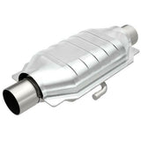 MagnaFlow universal catalytic converter 2.25 inch inlet/outlet stainless steel CARB compliant OBDII 94215