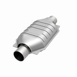 MagnaFlow universal catalytic converter 2.5 inch inlet/outlet stainless steel CARB compliant OBDII 94236