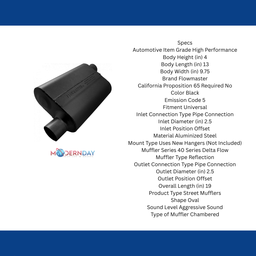 Performance Muffler for 1997-2003 Ford Expedition
