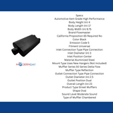 Delta Flow Muffler