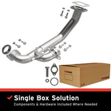 2008-2010 Chrysler Town & Country Direct-Fit Front Pipe Kit 107-0012 stainless steel
