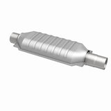 MagnaFlow universal catalytic converter 2.25 inch inlet/outlet stainless steel CARB compliant OBDII 94405