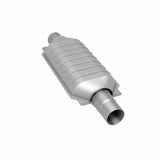 MagnaFlow universal catalytic converter 2.25 inch inlet/outlet stainless steel CARB compliant OBDII 94405