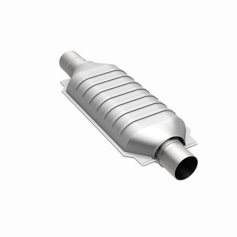 MagnaFlow universal catalytic converter 2.5 inch inlet/outlet stainless steel CARB compliant OBDII 94406