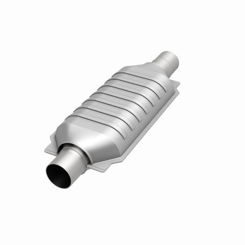 MagnaFlow universal catalytic converter 2.5 inch inlet/outlet stainless steel CARB compliant OBDII 94406