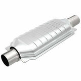 MagnaFlow universal catalytic converter 2.5 inch inlet/outlet stainless steel CARB compliant OBDII 94406