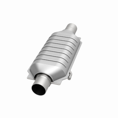 MagnaFlow universal catalytic converter 2.25 inch inlet/outlet stainless steel CARB compliant OBDII 94415