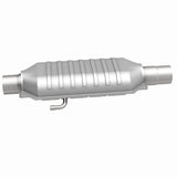 MagnaFlow universal catalytic converter 2.25 inch inlet/outlet stainless steel CARB compliant OBDII 94415