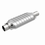 MagnaFlow universal catalytic converter 2.5 inch inlet/outlet stainless steel CARB compliant OBDII 94436