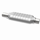MagnaFlow universal catalytic converter 2.5 inch inlet/outlet stainless steel CARB compliant OBDII 94436