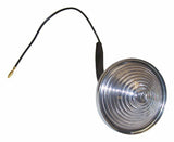 Vintage - Metal Silver Back Up Light - 945659