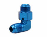 90 Degree -6 AN Male to 5/8-18 Inverted Flare Male Swivel - 949096ERL