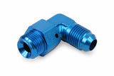 90 Degree -6 AN Male to 5/8-18 Inverted Flare Male Swivel - 949096ERL