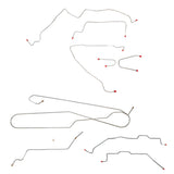 Replacement Line for 1995-1900 95-00 GM 2500/3500 Truck , Ext. Cab/, non-Dually Axle 2WD short bed stainless steel