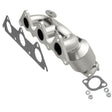 MagnaFlow direct-fit catalytic converter fits 1995-2000 Chrysler Sebring and Dodge Avenger and 1995-2000 Sebring 2.5L rear ma 2.5L stainless steel Federal EPA compliant OBDII 50888