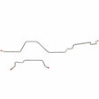t 95-02 Dodge Ram 3500 Rear Axle Brake Lines Dually Cab & Chassis Stainless Steel Fine Lines