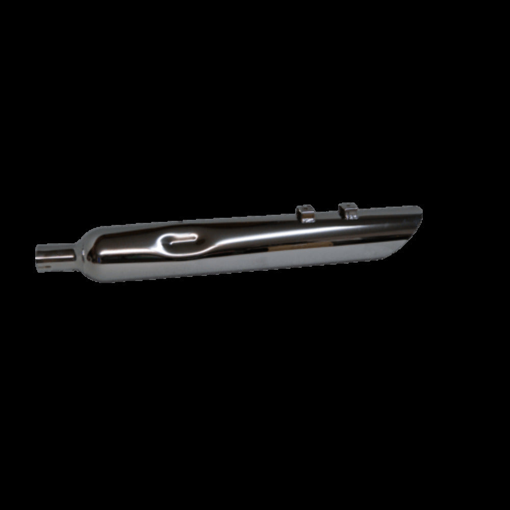t 95-16 Harley Davidson 4" Angle Cut Slip On Full Boar Motorcycle Muffler No Baf Jones Exhaust
