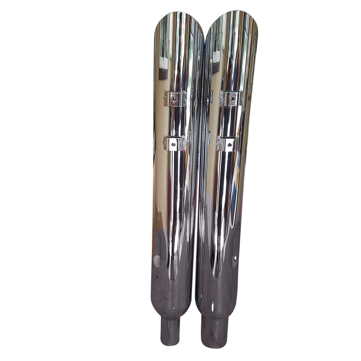 t 95-16 Harley Davidson 4" Angle Cut Slip On Full Boar Motorcycle Muffler No Baf Jones Exhaust