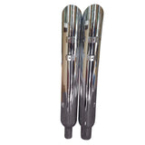 t 95-16 Harley Davidson 4" Angle Cut Slip On Full Boar Motorcycle Muffler No Baf Jones Exhaust