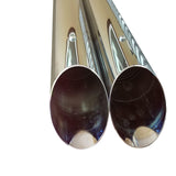 t 95-16 Harley Davidson 4" Angle Cut Slip On Full Boar Motorcycle Muffler No Baf Jones Exhaust
