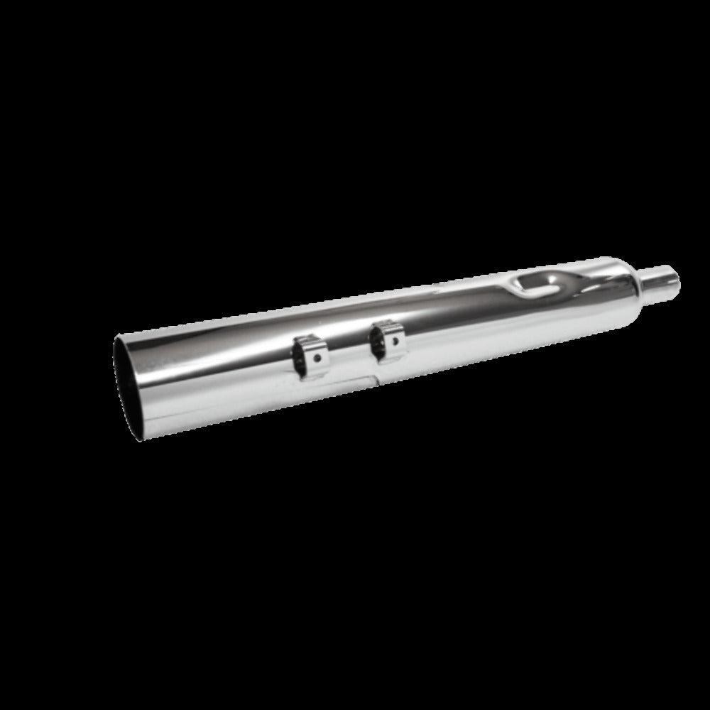 t 95-16 Harley Davidson Straight Cut Slip On Full Boar Muffler 2" Baffle Jones Exhaust