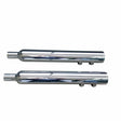 t 95-16 Harley Electra Glide Straight Cut Slip On Muffler 1.75 Baffle Jones Exhaust
