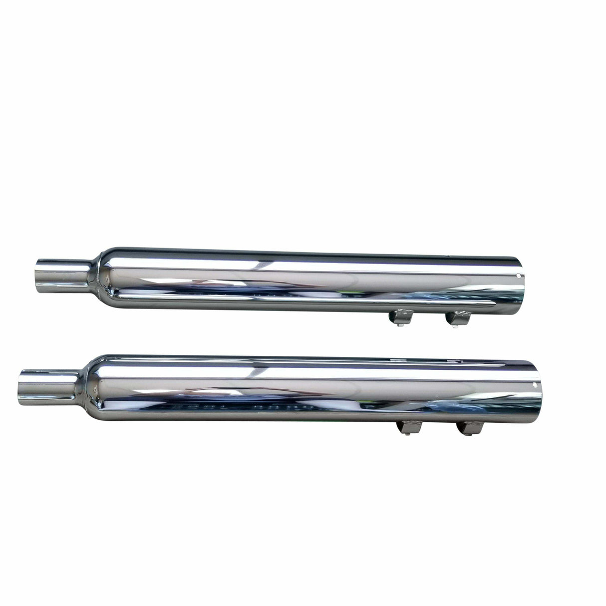 t 95-16 Harley Electra Glide Straight Cut Slip On Muffler 1.75 Baffle Jones Exhaust