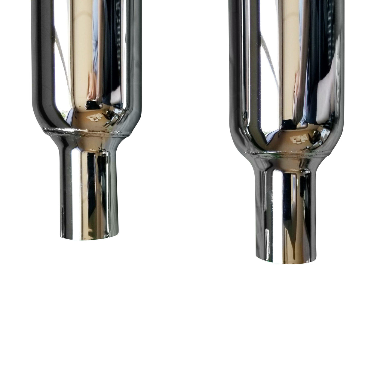 t 95-16 Harley Electra Glide Straight Cut Slip On Muffler 1.75 Baffle Jones Exhaust
