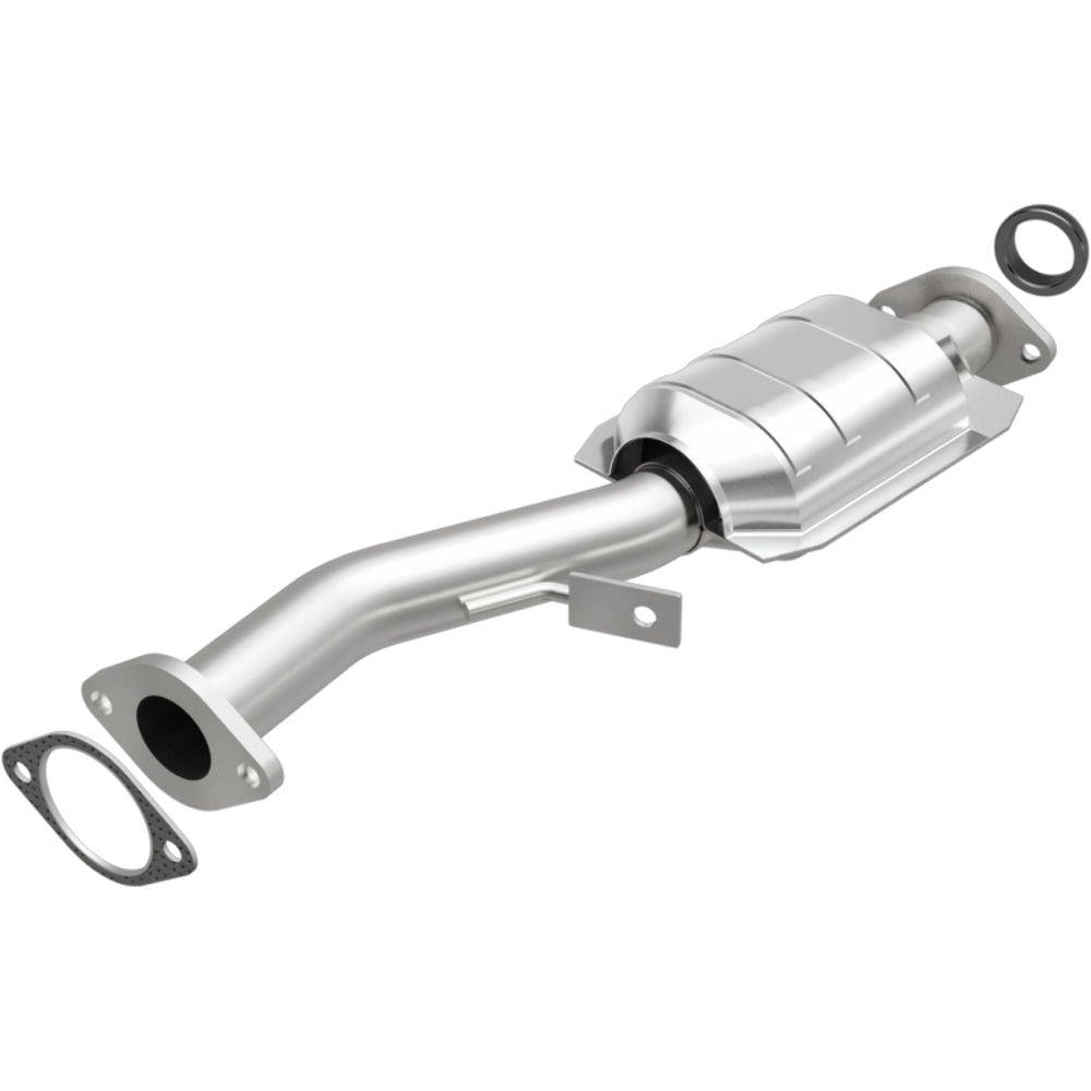 MagnaFlow direct-fit catalytic converter fits 1995-1996 Impreza 2.2L Rear 2.2L stainless steel CARB compliant OBDII 51113
