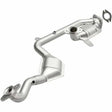 MagnaFlow direct-fit catalytic converter fits 1995-2002 Lincoln Continental 4.6L and 1995-1997 Continental 4.6 front 4.6 inch inlet/outlet stainless steel Federal EPA compliant OBD