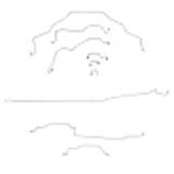 t 95-97 Dodge Ram 1500 Brake Line Kit 2WD Reg Cab/Long Bed RWABS Fine Lines