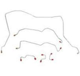 t 95-97 Dodge Ram 1500 Brake Line Kit 4WD Reg Cab/Short Bed Stainless Steel Fine Lines