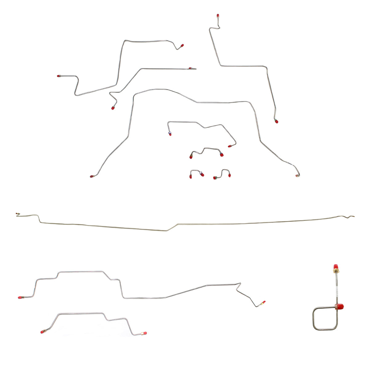 Brake Line Kit for 1995-1997 95-97 Dodge Ram 2500 AWABS ABS 4WD steel