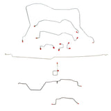 t 95-97 Dodge Ram 2500 Brake Line Kit 4WD Ext Cab/Long Bed Stainless Steel CBK0120SS Fine Lines