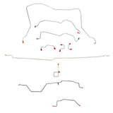 Brake Line Kit for 1995-1997 95-97 Dodge Ram 3500 ABS 4WD long bed steel