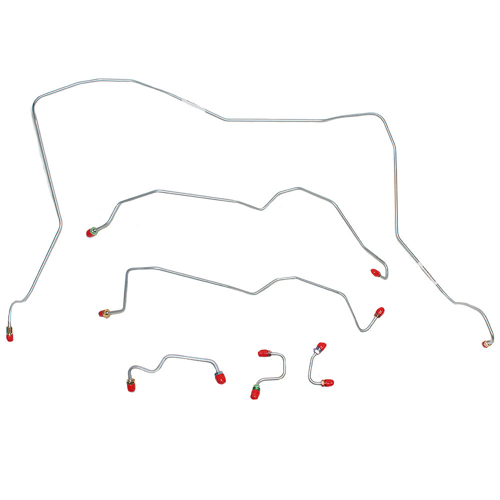 t 95-97 Dodge Ram 3500 Brake Line Kit 4WD Ext Cab/Long Bed Stainless Steel CBK0121SS Fine Lines