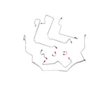 Brake Line Kit for 95-97 Dodge Ram 3500 long bed stainless steel