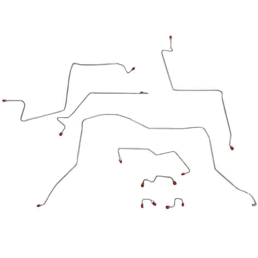 t 95-97 Dodge Ram Front Brake Line Kit 4WD AWABS Fine Lines