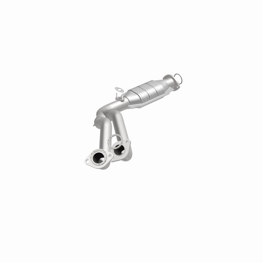 MagnaFlow direct-fit catalytic converter fits 1995-1997 Toyota Land Cruiser and 1996-1997 Lexus LX450, this and 1995-1997 Toy Land Cruiser 4.5L stainless steel CARB compliant 44710