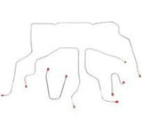 t 95-98 Chevrolet K1500 Brake Line Kit Reg Cab/Short Bed Stainless Steel Fine Lines