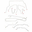 t 95-98 Chevrolet Silverado K1500 Brake Line Kit 4x4 Ext Cab/Short Bed Fine Lines