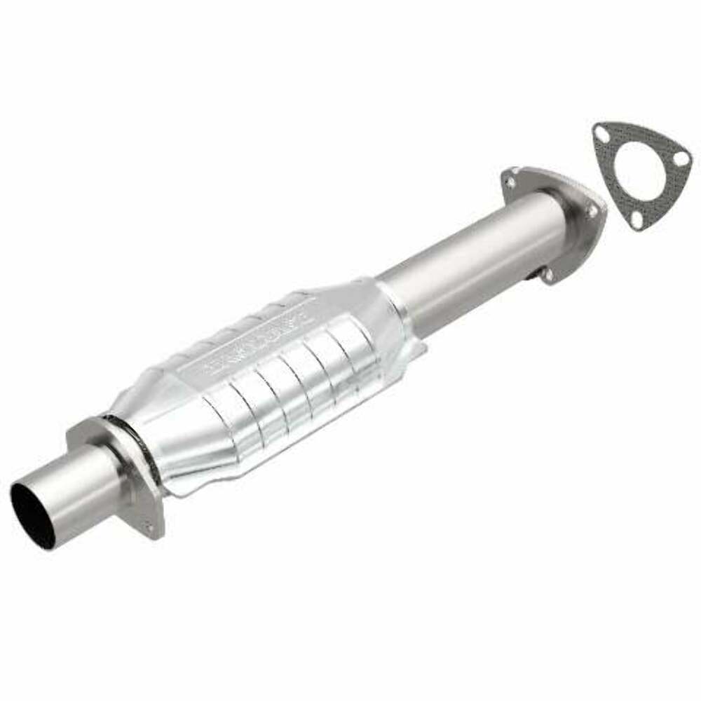 MagnaFlow direct-fit catalytic converter fits 1995 Chevrolet GM S10 4.3L and 1995 GMC Sonoma 4.3L stainless steel Federal EPA compliant OBDII 93483