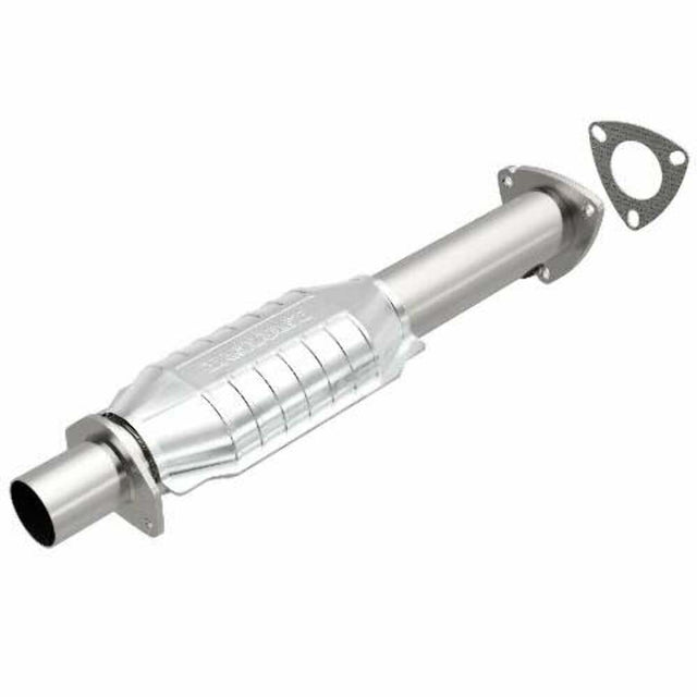 MagnaFlow direct-fit catalytic converter fits 1995 Chevrolet GM S10 4.3L and 1995 GMC Sonoma 4.3L stainless steel Federal EPA compliant OBDII 93483
