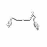 MagnaFlow direct-fit catalytic converter fits 1996-2002 Land Rover Range Rover HSE 4.6L and 1996-2000 Land Rover Range Rover 4.0L stainless steel Federal EPA compliant OBDII 93694