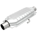MagnaFlow universal catalytic converter 2.5 inch inlet/outlet stainless steel CARB compliant OBDII 95016