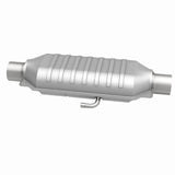 MagnaFlow universal catalytic converter 2.5 inch inlet/outlet stainless steel CARB compliant OBDII 95016