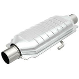 MagnaFlow universal catalytic converter 2.5 inch inlet/outlet stainless steel CARB compliant OBDII 95016
