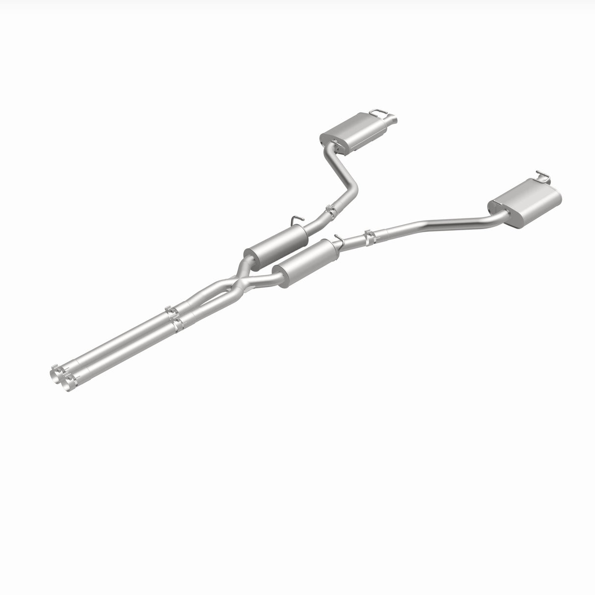 Fits 2011-2015 Dodge Charger 5.7L Direct-Fit Replacement Exhaust System aluminized steel